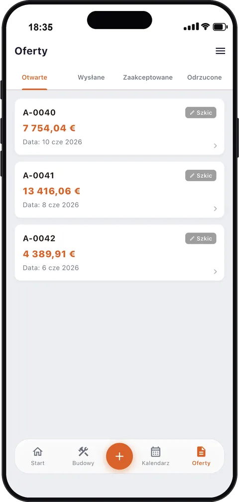 Oferty PDF w aplikacji dla fachowców